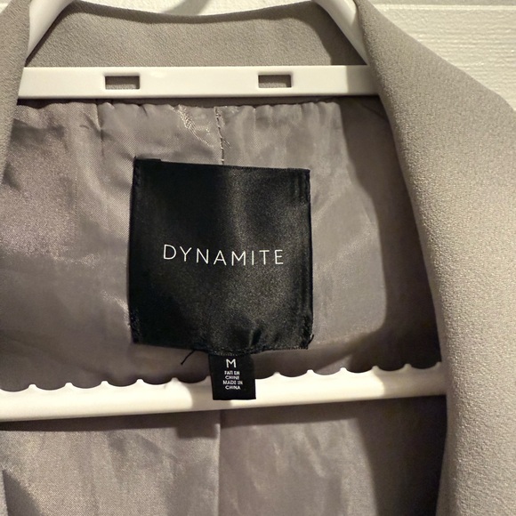 Dynamite Light Gray Jacket - Picture 3 of 3